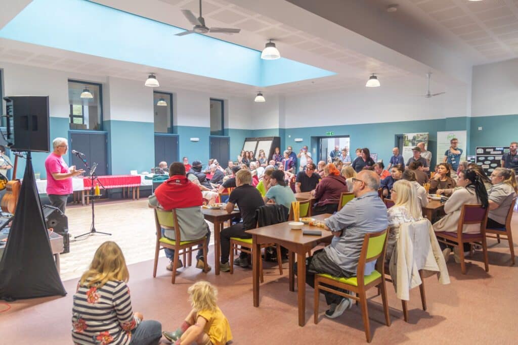 Social sharing card for 1863 memorial hall reopens as a modern community hub in Barrow Hill