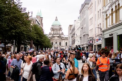 Social sharing card for Belfast’s first Fleadh week draws 1.65 million city-centre visits
