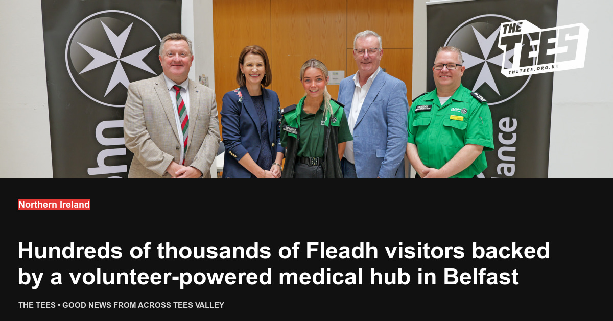 Social sharing card for Hundreds of thousands of Fleadh visitors backed by a volunteer-powered medical hub in Belfast