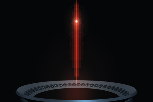 Social sharing card for Ultrasonic beam levitates objects from 40cm away, six times the previous one-sided range