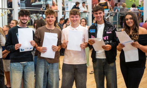 Social sharing card for More than 1,000 Cornwall students celebrate 329 top-grade results across five schools