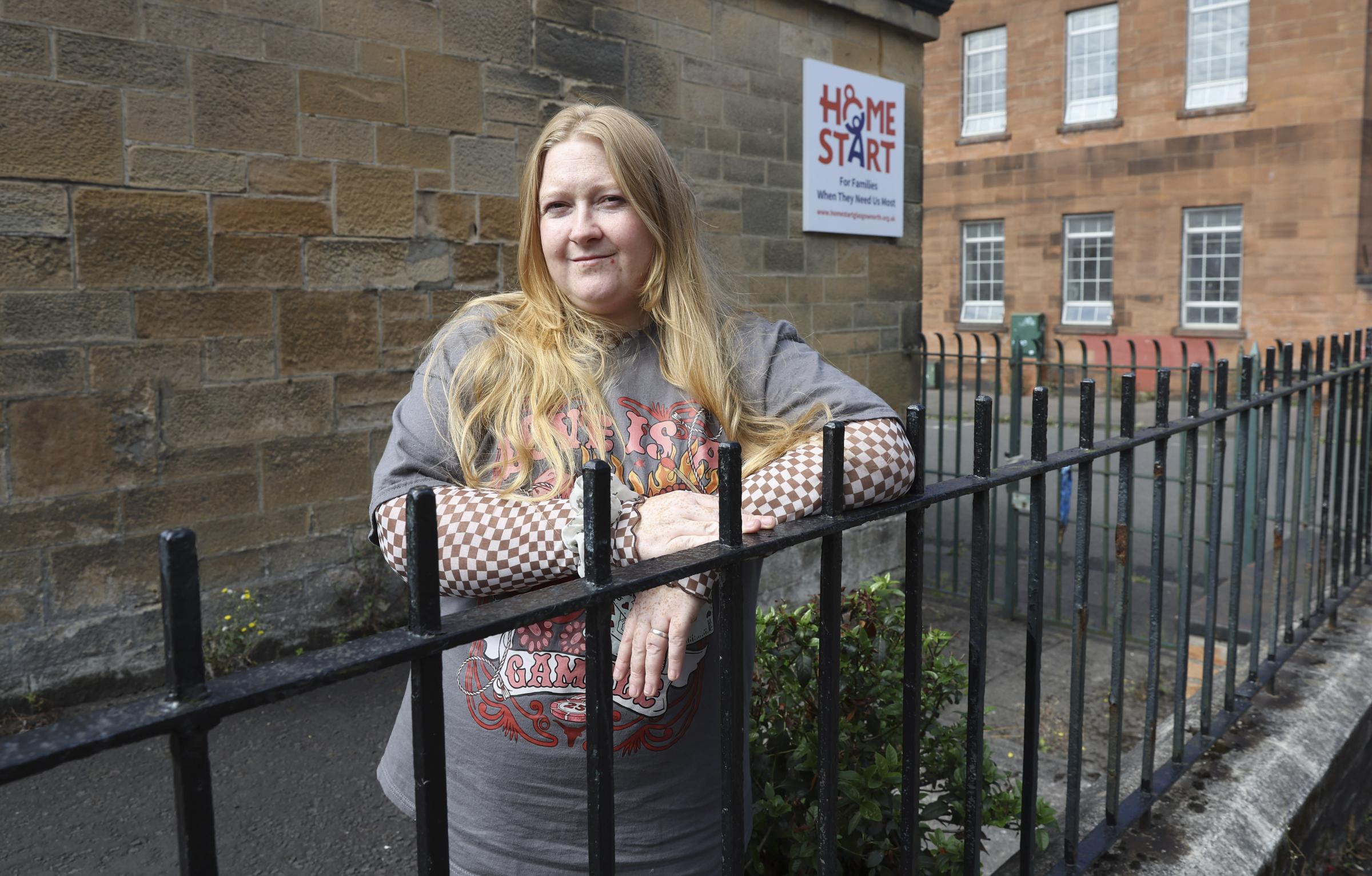 Social sharing card for Former volunteer takes on family support role in Glasgow