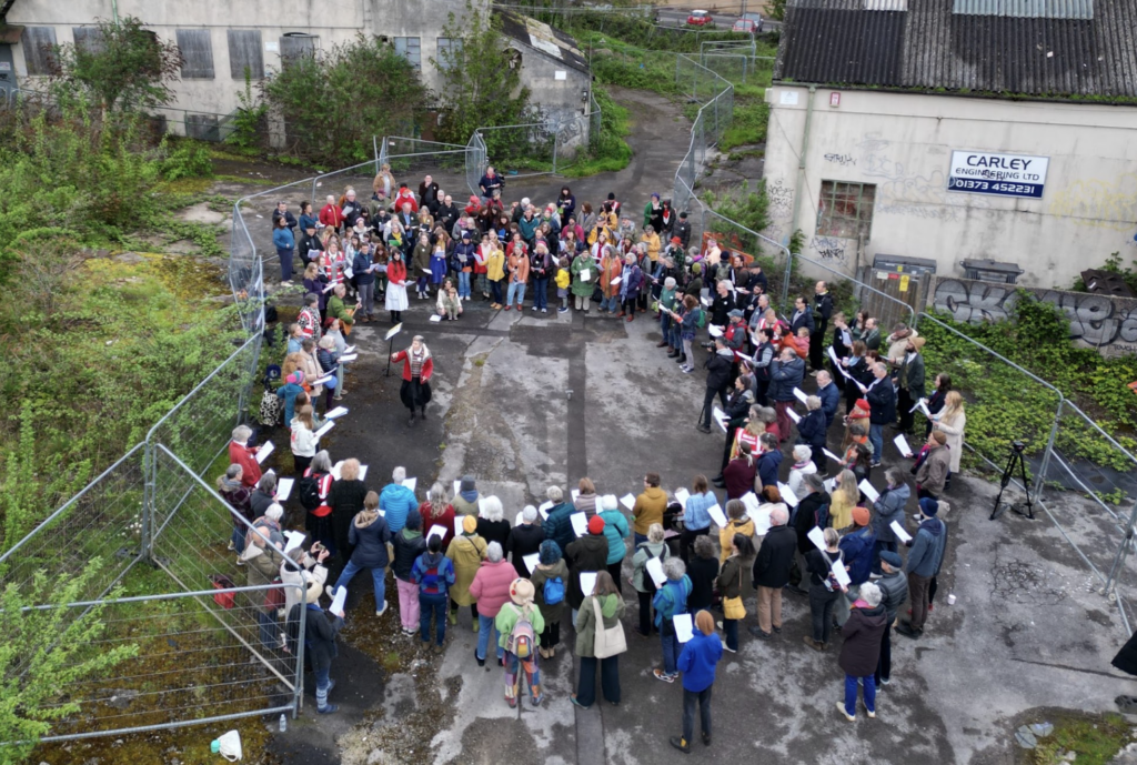 Social sharing card for Frome community raises first £600,000 towards buying and developing 12-acre town-centre site