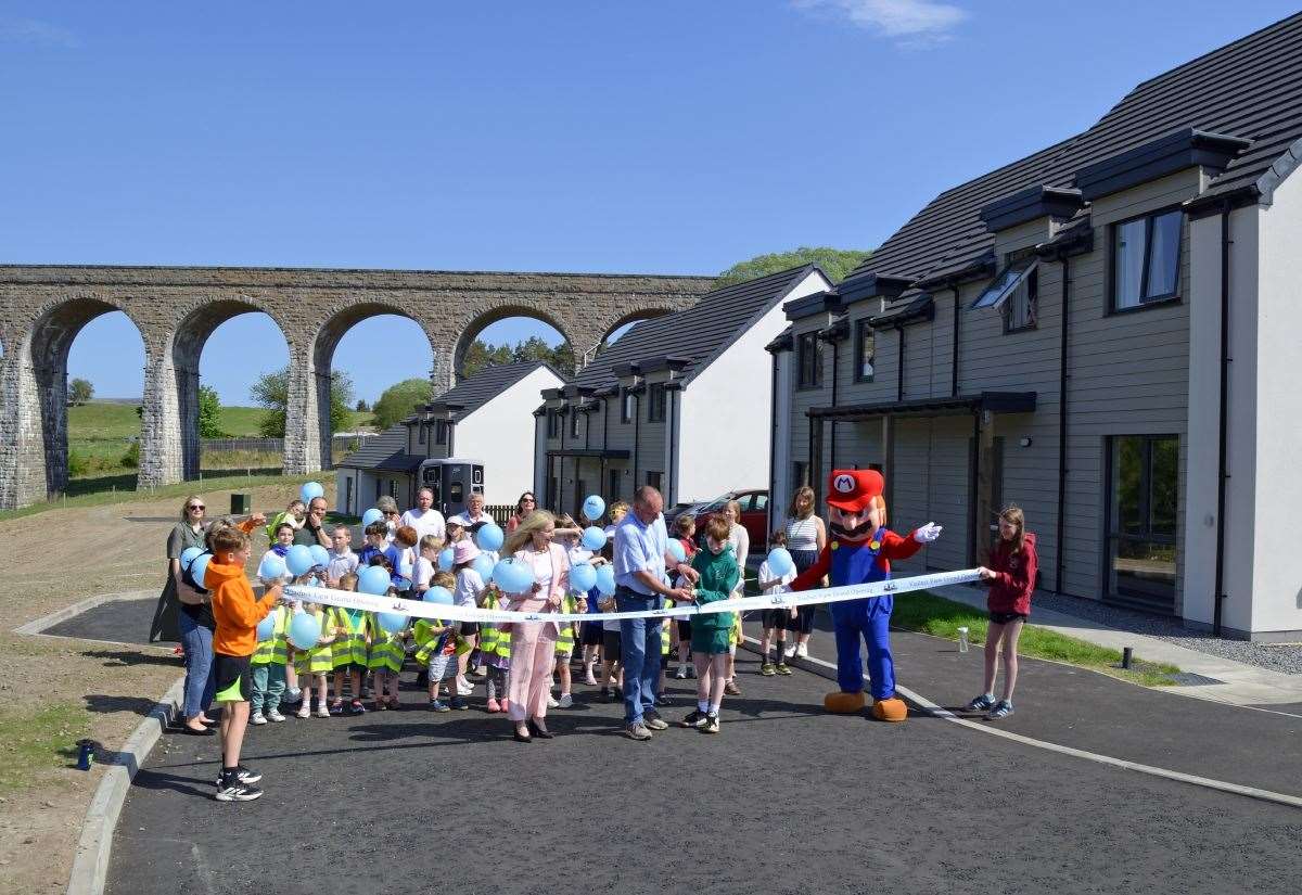 Social sharing card for Highland affordable housing project reaches national finals