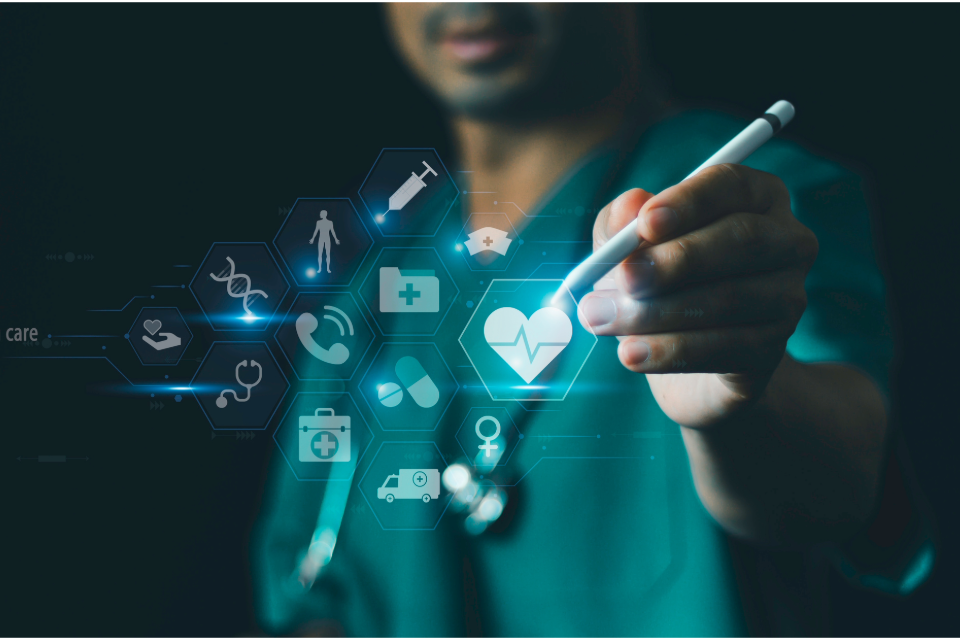Social sharing card for £13m programme will train healthcare professionals to turn complex data into better treatments