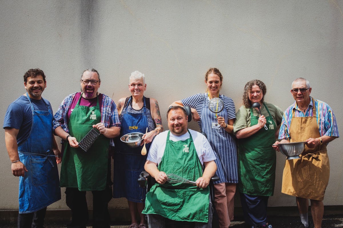 Social sharing card for Llanelli community kitchen serves more than 1,040 meals in its first six months