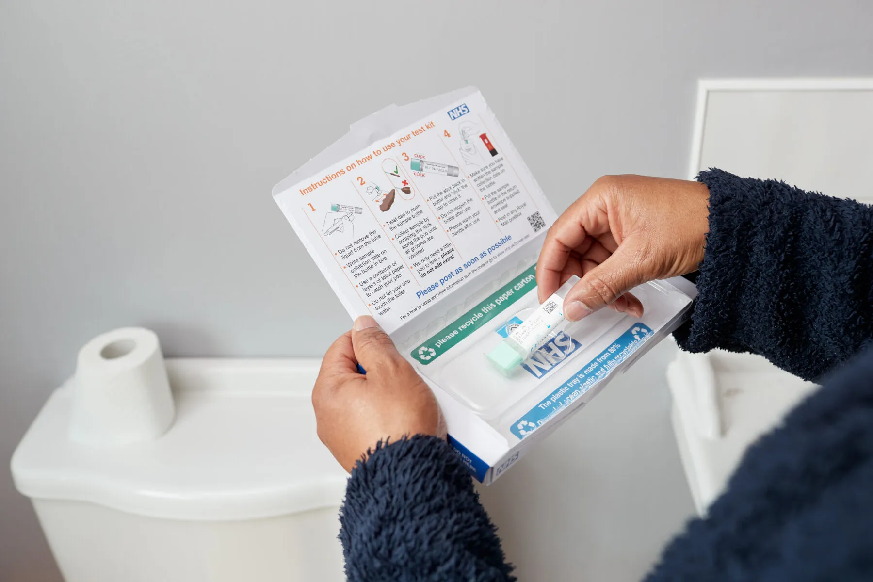 Social sharing card for Millions offered at-home HPV tests in NHS screening expansion