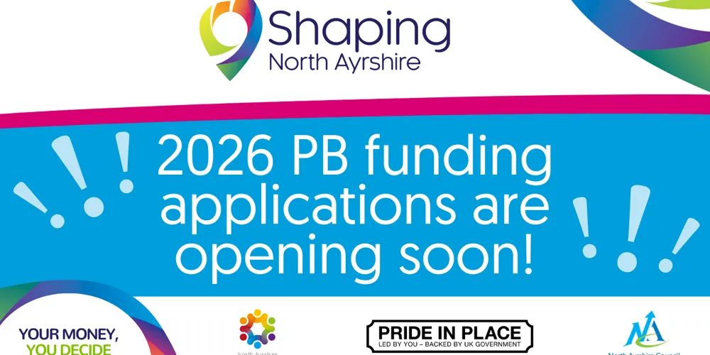 Social sharing card for North Ayrshire residents will decide how an £82,000 community fund is spent
