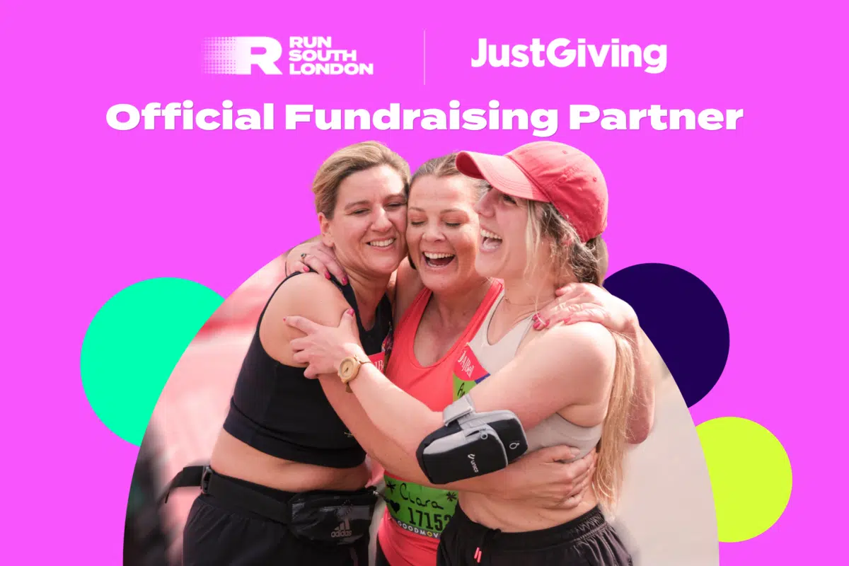 Social sharing card for Run South London: new Merton half marathon partners with JustGiving