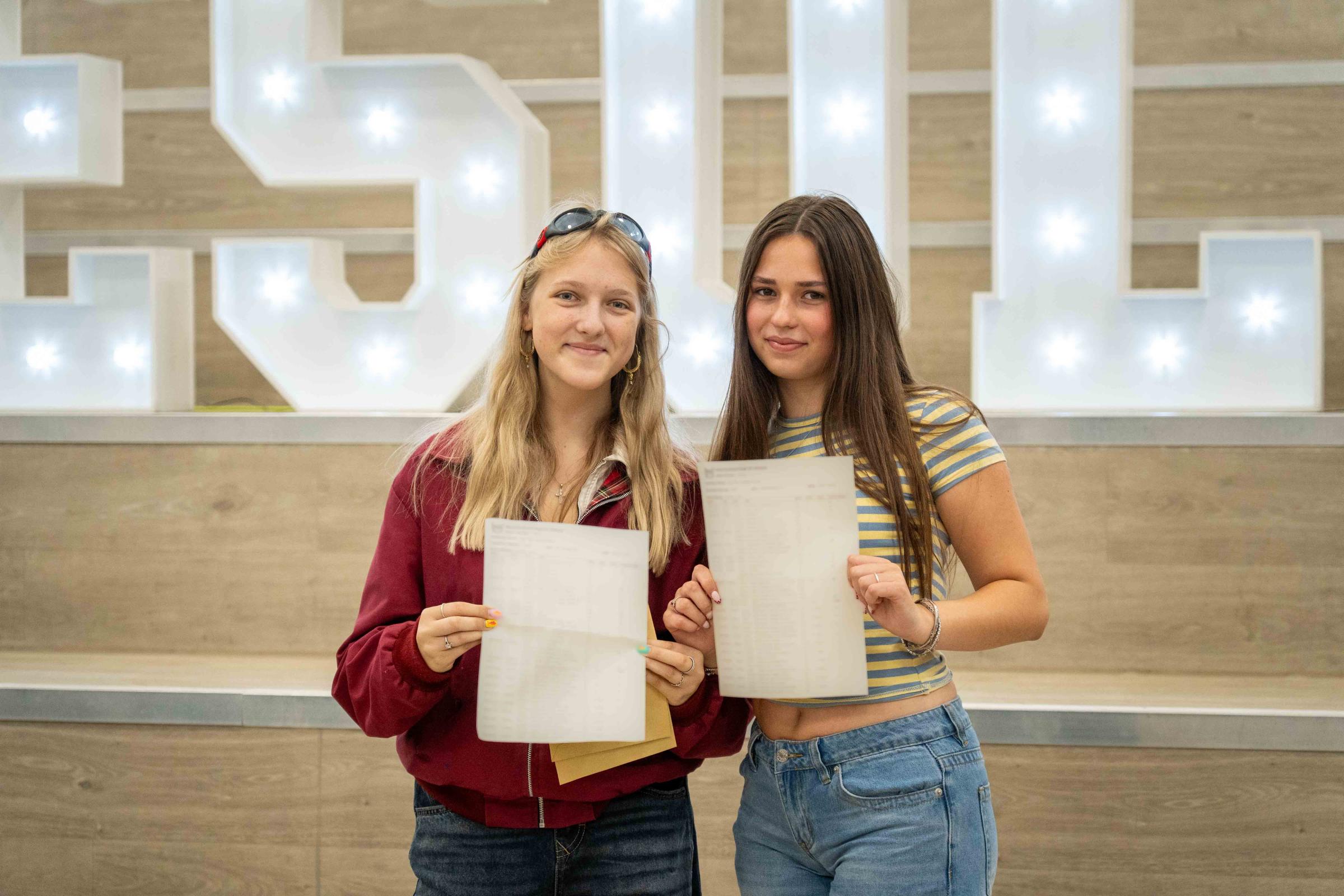 Social sharing card for Schools in Pembrokeshire celebrate GCSE success for 2026