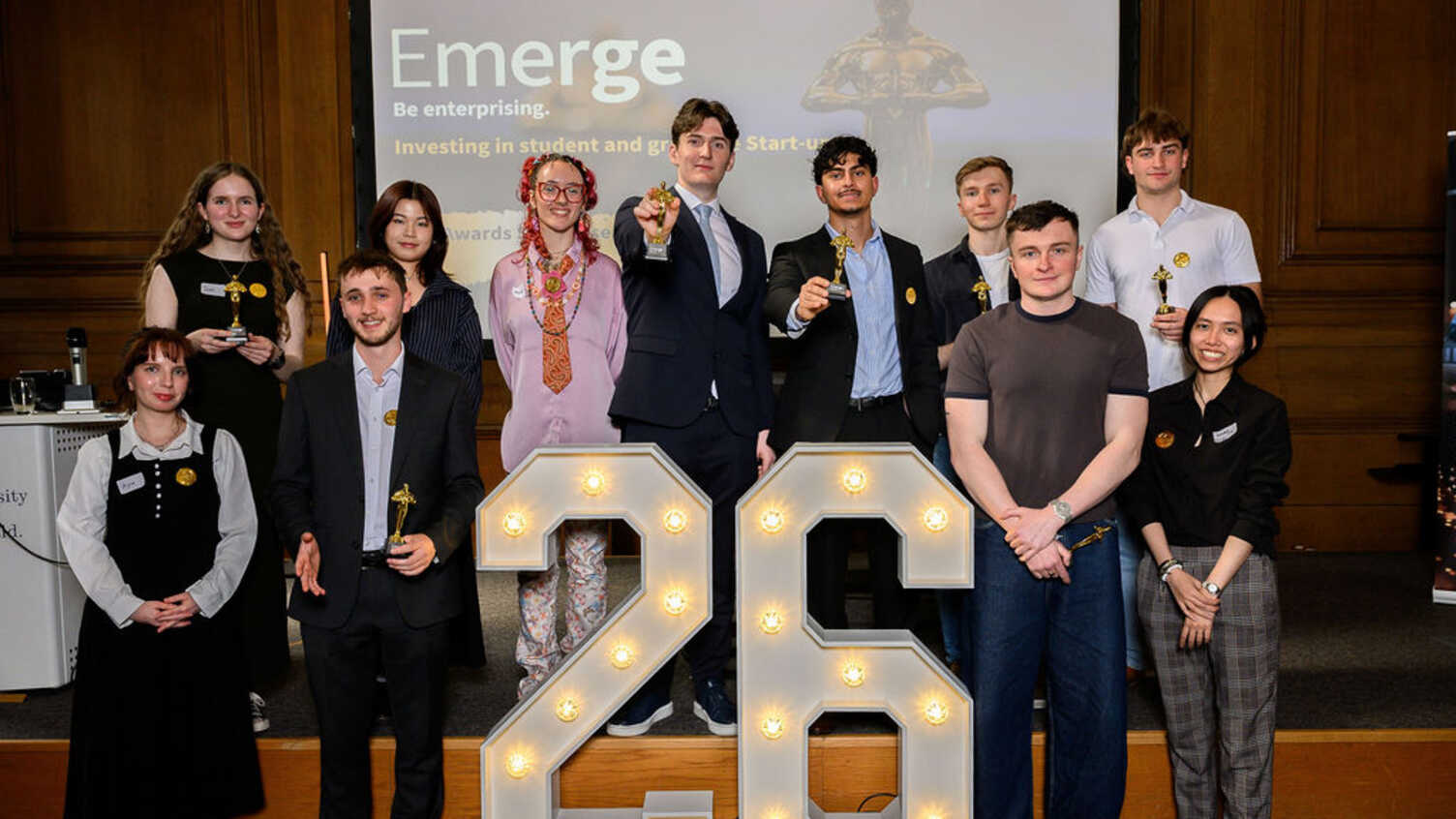 Social sharing card for Sheffield student founders turn university ideas into £1.4m of investment