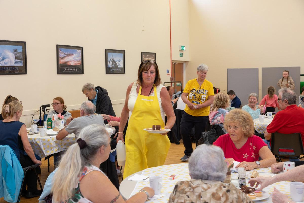 Social sharing card for Stirling community café serves thousands of meals while tackling isolation as well as hunger