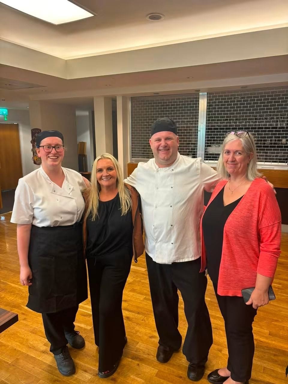 Social sharing card for Stockport NHS catering duo reach national Chef of the Year final