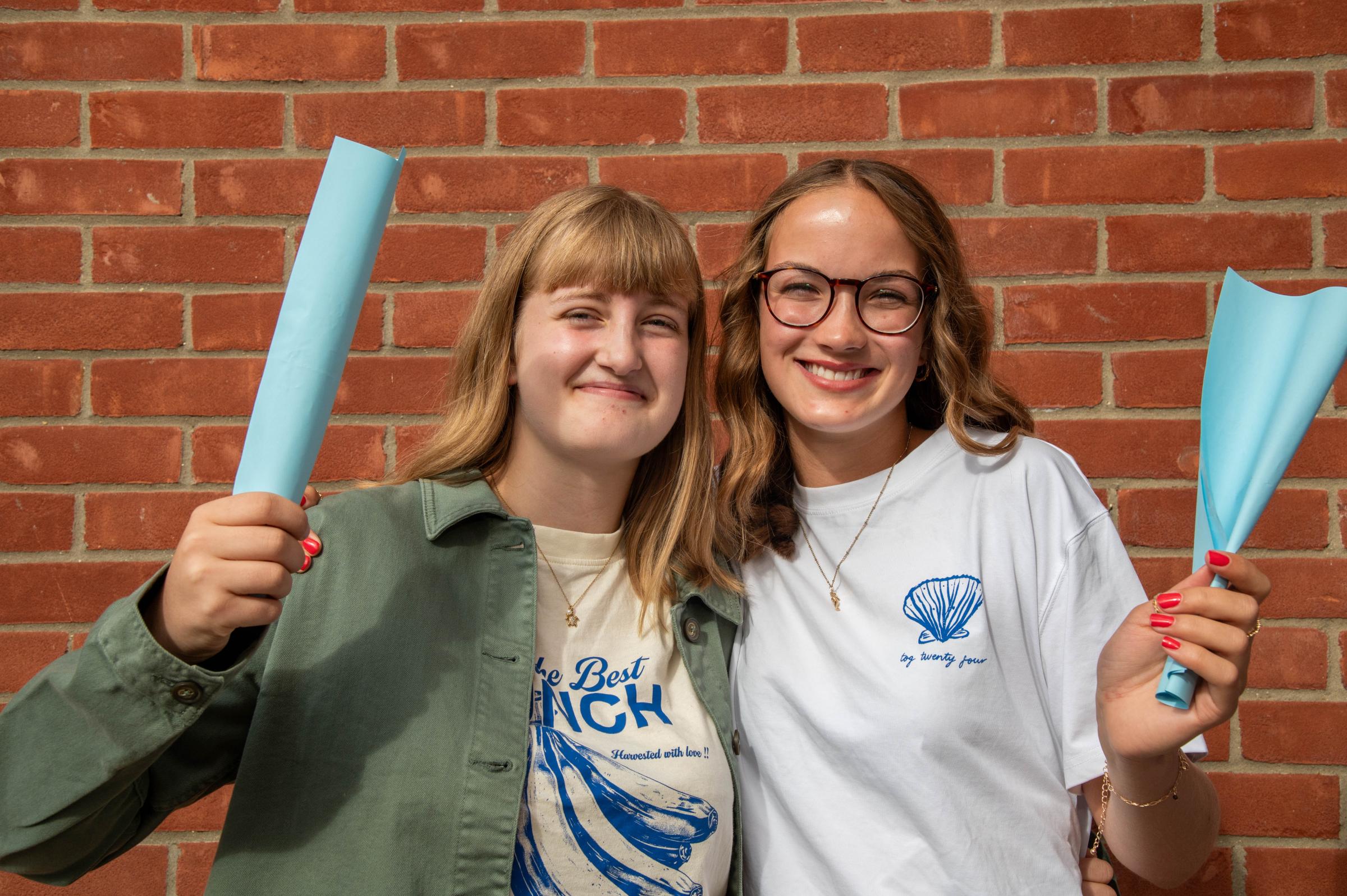Social sharing card for Suffolk students celebrate academic success