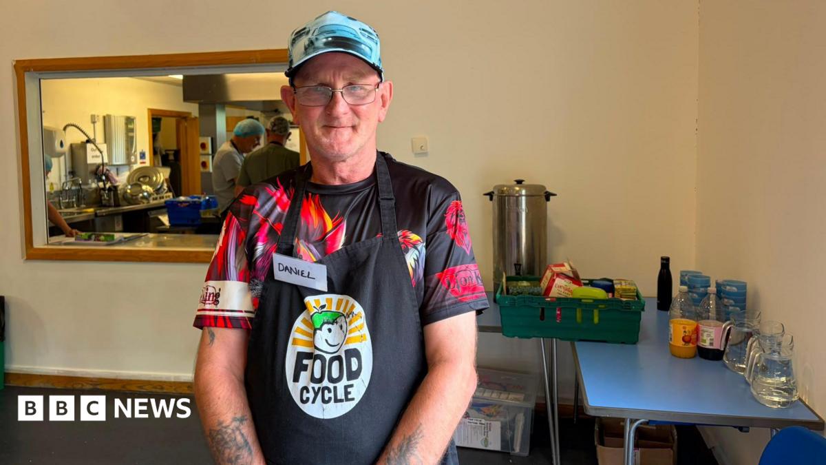 Social sharing card for Two years sober, Swindon volunteer helps turn surplus food into free community meals