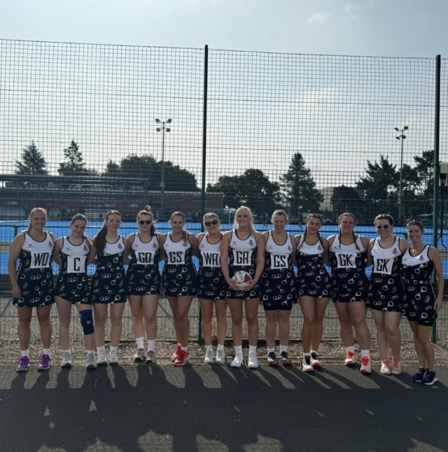 Social sharing card for Wiltshire police netball team recognised at awards ceremony